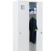 2-person clothing locker with under bench seat (Capsa)